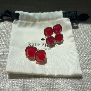 Kate Spade 2 pieces: 1 ring+ 1 earring pair